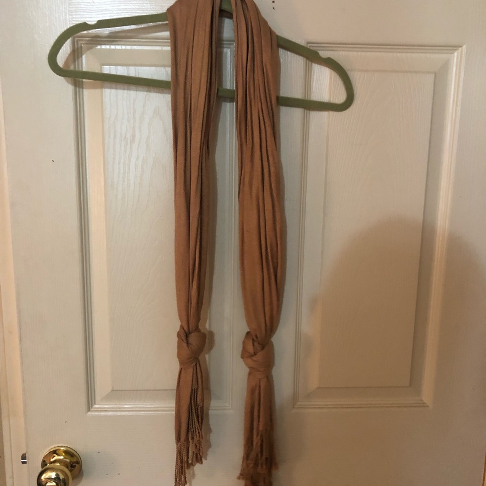 Tan scarf